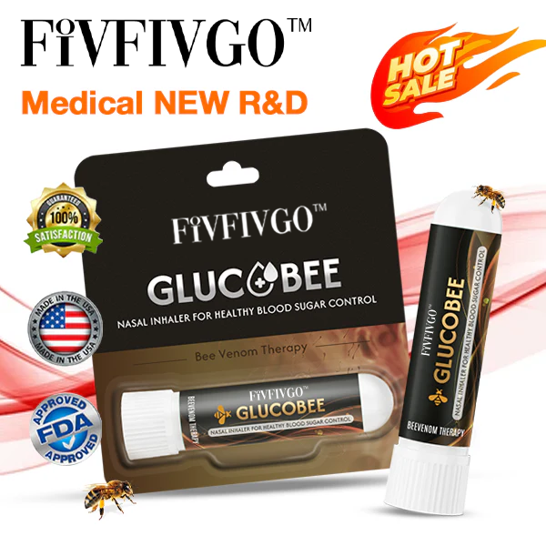 🔰Official Store: Fivfivgo™ GlucoBee Nasal Inhaler👨‍⚕️USA Diabetes Association (ADA）Approved (Lowers blood sugar and supports diabetes management)