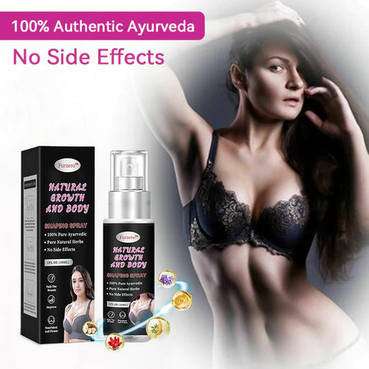 Furzero™ Natural Growth and Body Shaping Spray (100% PURE AYURVEDIC, NO SIDE EFFECTS)