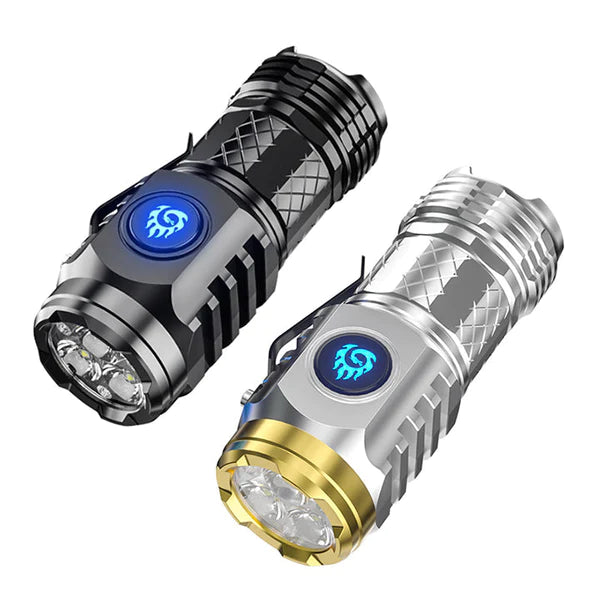 Ceoerty™ Luminex Trident - Ultra Bright LED Tactical Flashlight