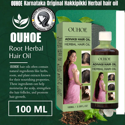 OUHOE Karnataka Hakkipikki Neelambari Hair Oil