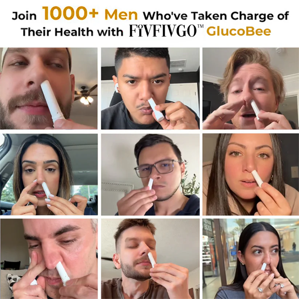 🔰Official Store: Fivfivgo™ GlucoBee Nasal Inhaler👨‍⚕️USA Diabetes Association (ADA）Approved (Lowers blood sugar and supports diabetes management)