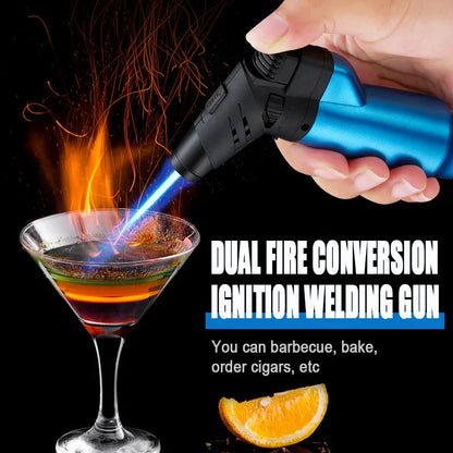 Windproof Lighter Direct Charge Inflatable Spray Gun Lighter