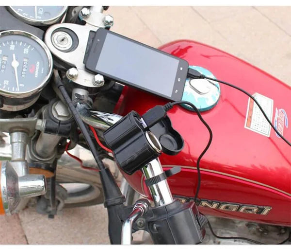 MOTORCYCLE HANDLEBAR CHARGER