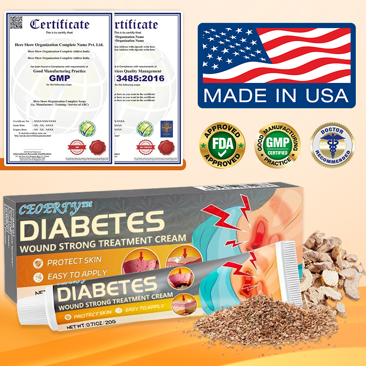 Ceoerty™ Diabetes Wound Strong Treatment Cream (IN)