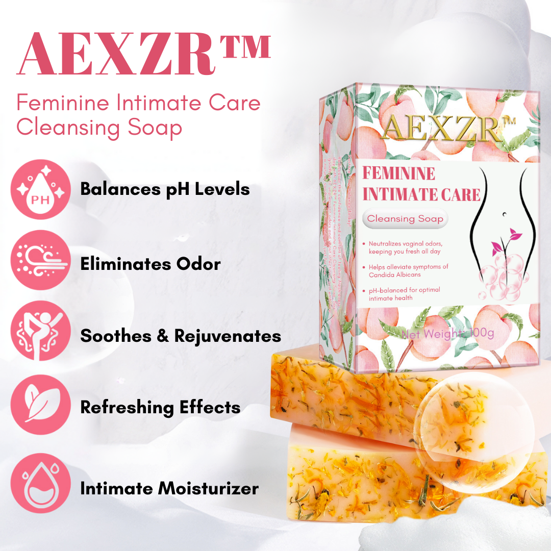 ✅Official Store - Walgreen Pharmacy| AEXZR™ Feminine Intimate Care Cleansing Soap