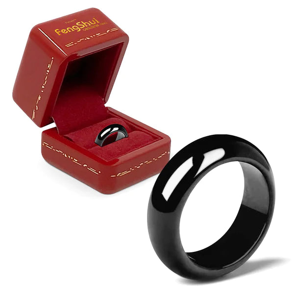 Futusly™ FengShui Obsidian Ring