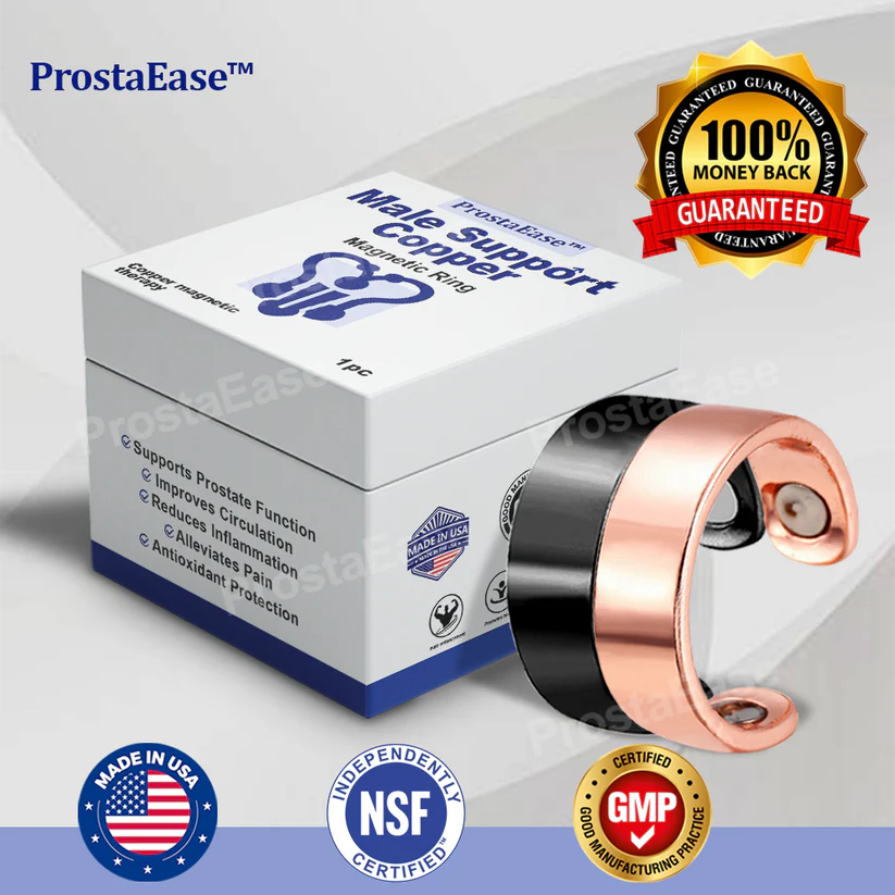 ProstaEase™ Male Support Copper Magnetic Ring