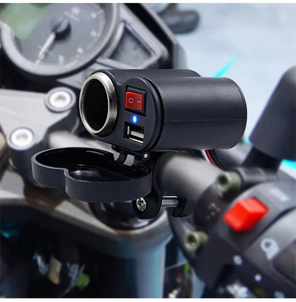 MOTORCYCLE HANDLEBAR CHARGER