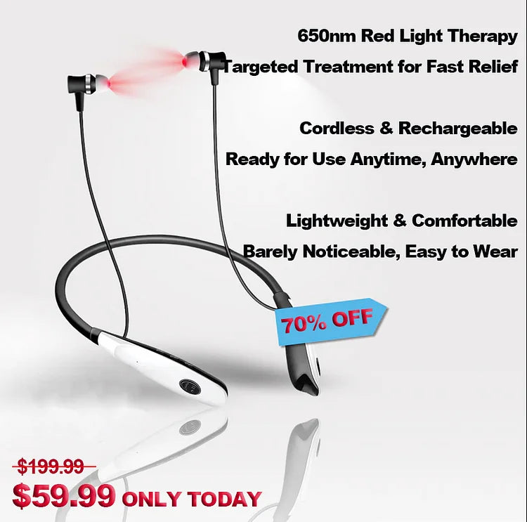 𝐘𝐔𝐍𝐏𝐒𝐎™ Red Light Therapy Ear Plugs Pro 🌟 𝟕𝟎% 𝐎𝐅𝐅 + Free Shipping !🐇