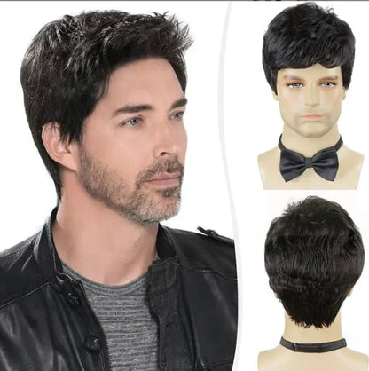 Men's wig（Secure online payment, you can apply for a refund if you are not satisfied）