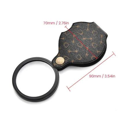 Premium Folding Mini Magnifying Glass