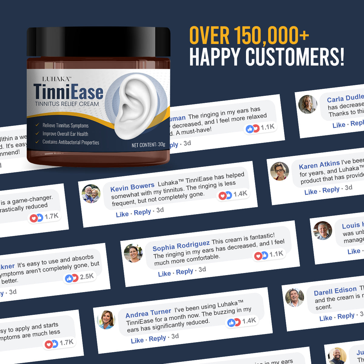 Luhaka™ TinniEase Tinnitus Relief Cream