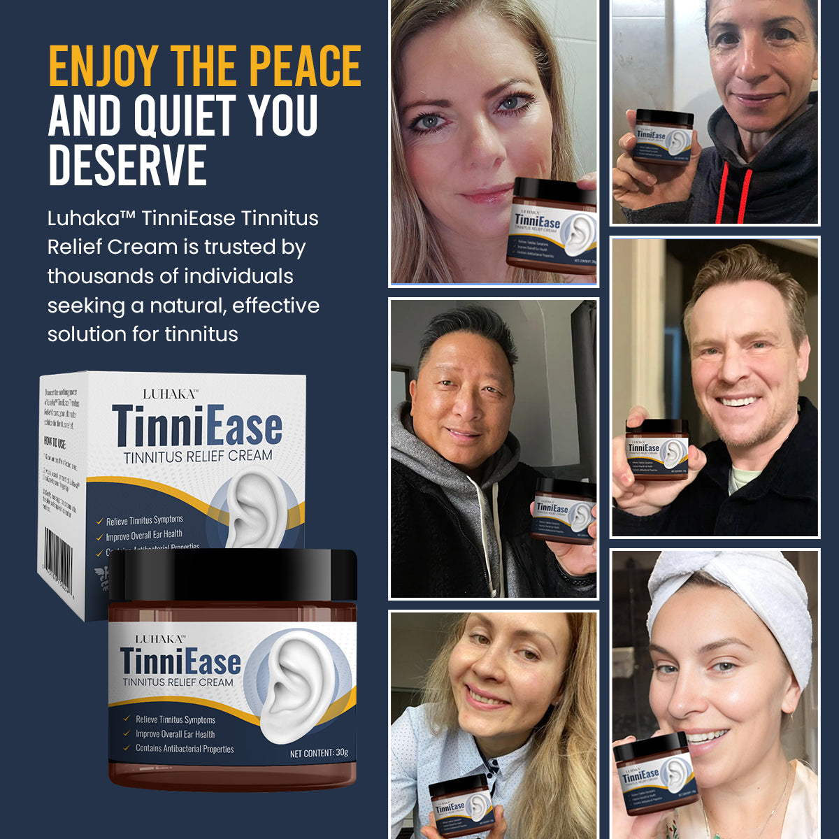 Luhaka™ TinniEase Tinnitus Relief Cream