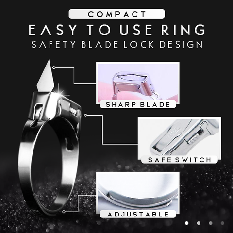 Adjustable Stainless Steel Self Protect Ring