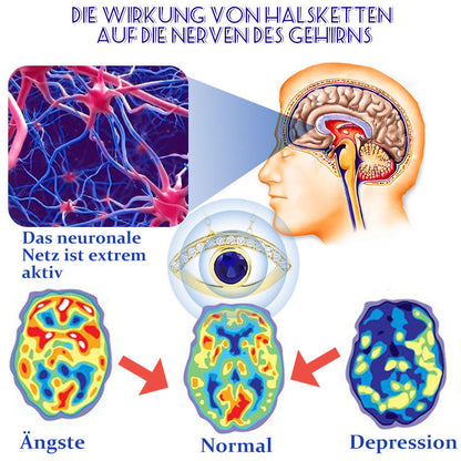 Biancat™ KopfschmerzWeg Saphir-Halskette