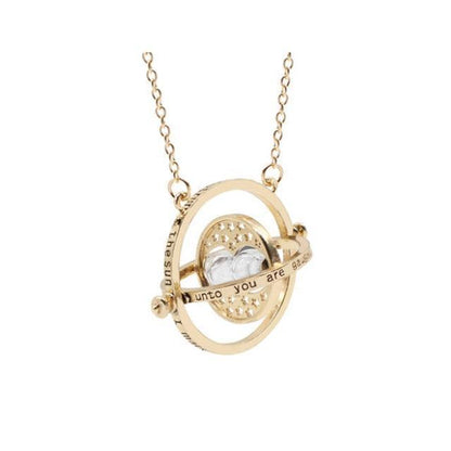 Harry Potter Time Turner Hourglass Necklace